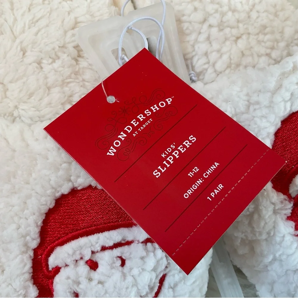 Wondershop at Target Kids Holiday Slippers - NWT x2 - Size 11-12